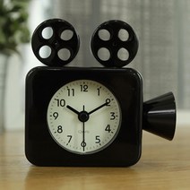 아이방 인테리어탁상시계 블랙 알람시계 책상시계 탁상용시계 테이블시계 알람탁상시계 알람시계탁상 침대 탁상용 알람 초등학생 어린이방 자취생 직장인 학생 인테리어소품
