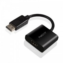 넥스트링크 NEXTLINK DP to HDMI 컨버터 Ver1.1 디스플레이포트 맥북 변환 NEXTLINK-DPH01 변환젠더/기타-DisplayPort, 선택없음