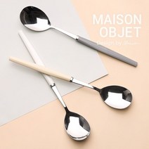 시에르 설렘 시에르 설렘 숟가락 2P, 화이트+핑크