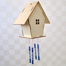 우드아트 나무 DIY세트 집모빌