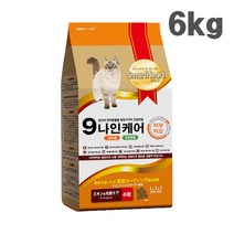 나인케어 고양이사료 6kg 스킨앤코트 피부와피모