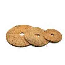 잡초 보온 코코넛 멀칭 화분매트 25cm 5개 화단만들기