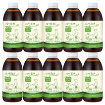 자연EM(500ml) 10개 이엠 쌀뜨물 원액 발효액 미생물제제 활성액, 단품