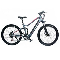전기자전거 전기자전거렌탈 LAFLY-27.5 인치 전기 자전거 1000W 모터 48V 17AH 배터리 산악 eMTB 21 속도 E, 02 다크 그레이, 02 500W Motor