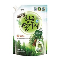 트리오 항균설거지 피톤치드 주방세제 리필 1200ml