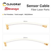 Precitec Raytools용 Ultrarayc 레이저 센서 케이블 와이어 광섬유 증폭기 프리앰프 절단 헤드 기계, 14 T4 SMA-KFD3-3
