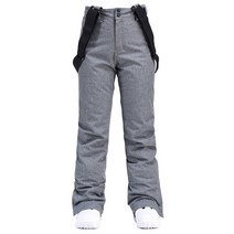 남성 스키복 바지 성인 여성 알파인 스키 과 겨울 야외 스포츠 따뜻한 방풍 스노우 보드 방수 블랙 그레이 스키 스노우 팬츠