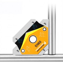 용접 자석 각도 앵글 삼각대 수직자 90 45 135 도 홀더 납땜 배관 25 55 75 kg 강력, 용접자석75kg