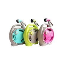 깡냉이삼춘 세차부터 원예까지 프리폼 간편 릴 호스(15M) 빠른배송, 릴호스 핑크, 1개