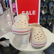 크록스 NC야탑점 남녀공용 크록밴드 베이지 11016-1AS