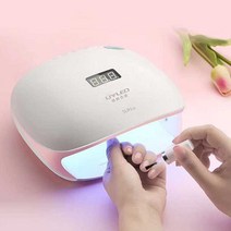 네일아트 UV 램프 경화기 큐어링 기계 휴대용 패디 코팅기, s1 -플러그인