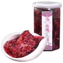 미국직구 장미 꽃잎 잼 윈난 장미 보존 페이스트 음료 양념을 달콤한 장미 소스 디저트(14oz/400g), 수량, 상세참조