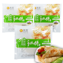 충샹풍미 수좌병 5장 450g 파맛 도우 밀전병 중국식품 수좌병 충좌병 쇼좌빙, 3개