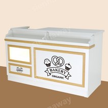 빵진열대 베이커리 케이크 진열장 유리 쇼케이스 카페 베이킹용품, 업그레이드 금전 등록기m