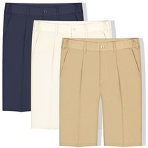 남자 면반바지 여름 링클프리 히든밴딩 남성 반바지 네이비 베이지 골프 빅사이즈 30~44