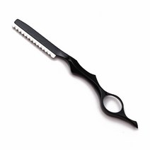 미용 이발사 가위 세트 스테인레스 Professionalele Japan 440c 2 in 1 hair schaar snijden kapper scheermes kapsel, 검은 색
