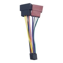 Kenwood/JVC PI100 자동차 스테레오 라디오 ISO 표준 커넥터 16Pin 플매트 카펫 러그 케이블카 와이어 어댑터에 대 한 1 Pc 하네스 어댑터, [01] As shown, 01 As shown