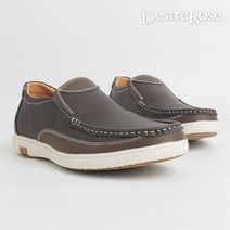 디자이어로즈 디자이어로즈 남성 대학생 스티치 가죽 봄 투톤 로퍼 3cm (8338231)