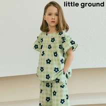 리틀그라운드 테일스쿱-리지체크블라우스 팬츠(73314-312-72)CH 딜 여아상하복 여아블라우스 선물