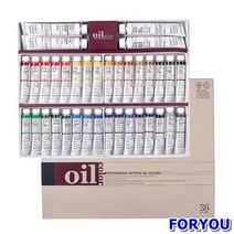 ForU12 신한 유화물감세트 36색 20ml 문구사무 마카 스케치북 생활용품 클레이, 본상품