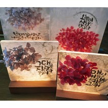 집콕놀이 DIY 한지공예 캘리그래피 플라워 꽃 조명 등 만들기 재료 키트 / 체험 활동, 소, 캘리그라피없는 무지고급한지