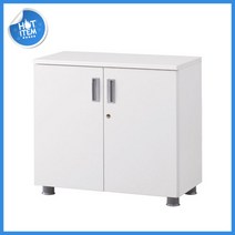 알펜 2단 올문장 APC 217(사무용 책장 캐비넷 2단장), W800 X D400 X H820:화이트