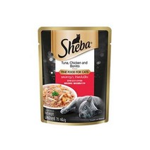 마즈 쉬바 고양이 파우치 참치와 닭고기 70g 12개