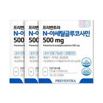 프리벤트라 N-아세틸글루코사민 500mg X 3개, 60정