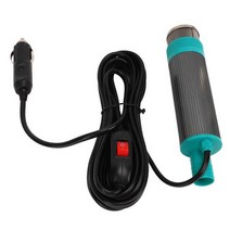 RV 트레일러용 12V 전송 펌프 오일 워터 디젤 전송 펌프 100W 휴대용 5m 케이블 포함, 한개옵션0, 한개옵션0