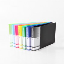 A5 PP 세금계산서철 인덱스형, 노랑색