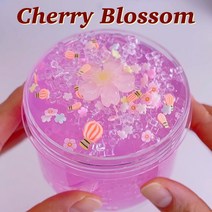 [에밀리슬라임] 체리블라썸 클리어 수제 슬라임