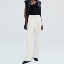 Massimo Dutti 마시모두띠 여성 긴바지 슬랙스 팬츠 플리츠 캐주얼 05012522712