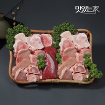 맛있는 오늘자연 청정한우 1등급 보신 세트 사골3kg+사태500g, 없음