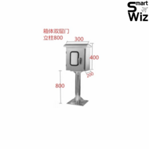 전기 배전함 스테인레스304 아웃도어 방수 제어함 캠핑장 야영장 야외전기시설, 옵션8