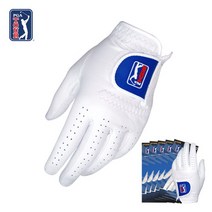 PGA TOUR 남성 올양피 골프장갑 5장 1세트, 22호