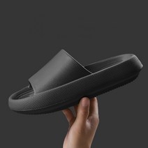 랑랑슈 키높이 고무 젤리 푹신한 마카롱 뚱카롱 구름슬리퍼 층간소음 거실 사무실 병원 젤리 실내화