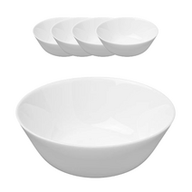 파울러스 심플 화이트 찬기 소, 단일, 5개