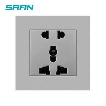 루이스폴센 ph5 버섯조명 취짐등 현대 led 타워멀티탭 디자인멀티탭 캠핑 멀티탭 Sran 5 홀 다기능 벽 전원 소켓 국제 범용 플러그 소켓 220v 13a 86mm86mm, 회색 a1, 110-250v, 만능인