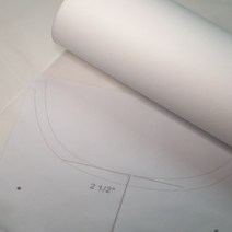 두꺼운 패턴지 국내무지원단 부직포무지 프리미엄 고급 부직포 옷본제작 의류 디자인 용도 80cm, 연베이지