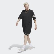 아디다스 ADIDAS 오리지널스 우먼스 아디컬러 NEUCLASSICS 티 드레스 원피스 티드레스 티셔츠드레스 롱티셔츠 IB7308/IB7309