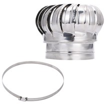 가스배출기 벤츄레이터 고정식 무동력 벤츄레다 환기, (201)스테인리스  110mm (완제품)