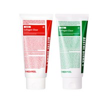 메디필 레드락토 콜라겐 클리어300ml+그린시카 콜라겐 클리어300ml 2종 손담비 아기모공폼
