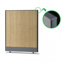 어두운프레임 파티션 OG1074 원톤 우드 가구샘 H1200, H1200xW600_월넛