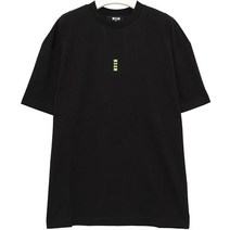 국내배송엠에스지엠 3240MM169 227298 99 티셔츠, Black/옵션선택