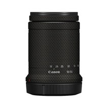 캐논 RF-S18-150mm 렌즈 용 RFS 18150 렌즈 데칼 스킨 안티 스크래치 랩 커버 캐논 F3.5-6.3 IS STM 렌즈 프리미엄 코트 랩 케이스, Matrix Black
