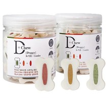 바우와우 도기츄 덴탈껌 220g, 흰살 생선, 2개