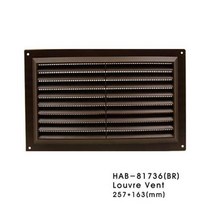 쇠부리그릴 PVC 브라운 중 257x163 81736 CB 공기창 환기 환풍기댐퍼 구그릴, 본상품선택, 본상품선택