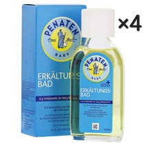 Penaten 페나텐 감기바스 목욕오일 125ml 4개세트, 1개