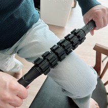 블랙 마사지기/마사지롤러/안마기/마사지스틱/마사지봉/지압봉/마사지바 롤러 톱니 홈트, 상세페이지 참조, 상세페이지 참조, 상세페이지 참조