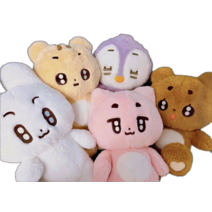 뽀바투 40cm 봉제 인형 5종 세트